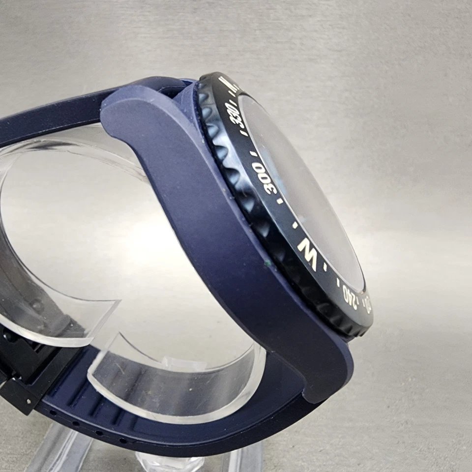 Alpina Apliner X 手表男士 47 毫米模拟数字蓝色智能手表 阅读!! New Batt — 第 4/4 张图片