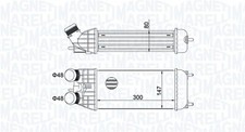 Ladeluftkühler MAGNETI MARELLI 351319204470 für OPEL CROSSLAND P17 P2QO Van 208