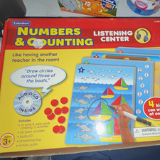 Lakeshore Numbers  Counting Listening Center Math Activity Set w/ Audio CD