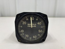 56 Cessna 172 Manning Maxwell & Moore Manifold Pressure Indicator Gauge 6749-180