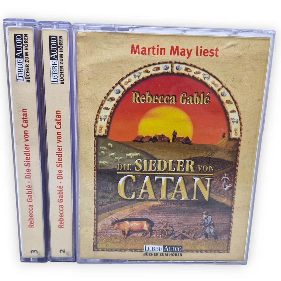 Die Siedler von Catan Rebecca Gable Hörbuch MC Kassetten 6 Martin May Lübbe Buch - Bild 1 von 4