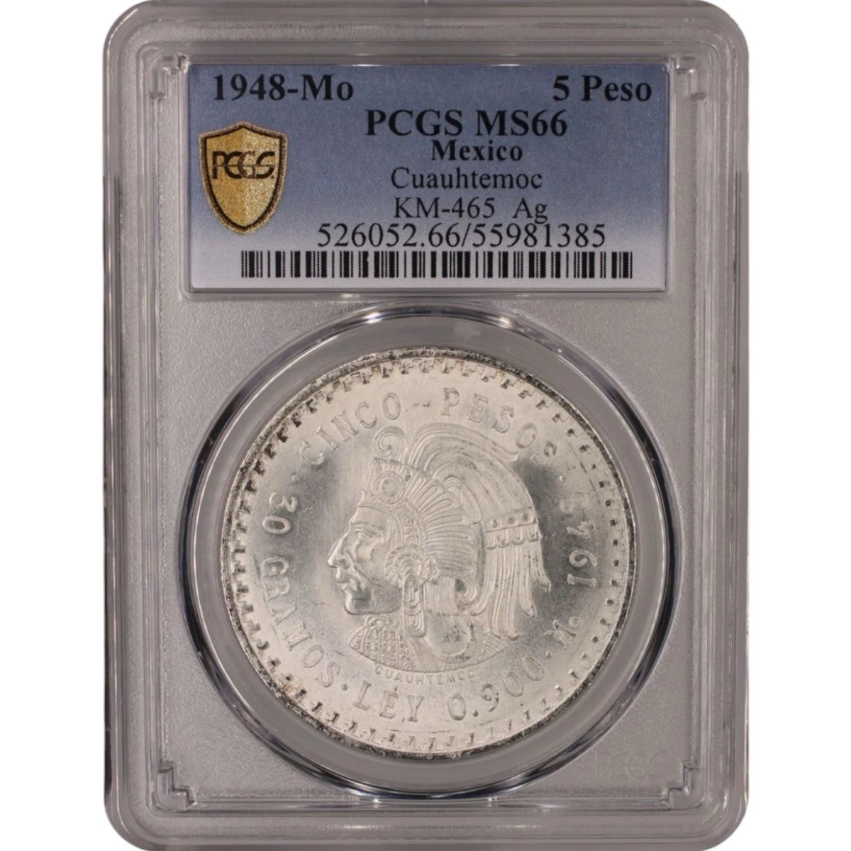 PCGS Certified MS 66 Graded Mexican Coins for sale | eBay