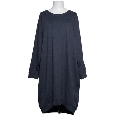 Zizzi, Kleid, Größe: XL, Grau, Baumwolle/Polyester, Einfarbig, Damen #Kqi