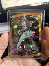 2025 Panini Prizm WNBA - Kiki Iriafen #72 Orange Ice Prizm (RC)