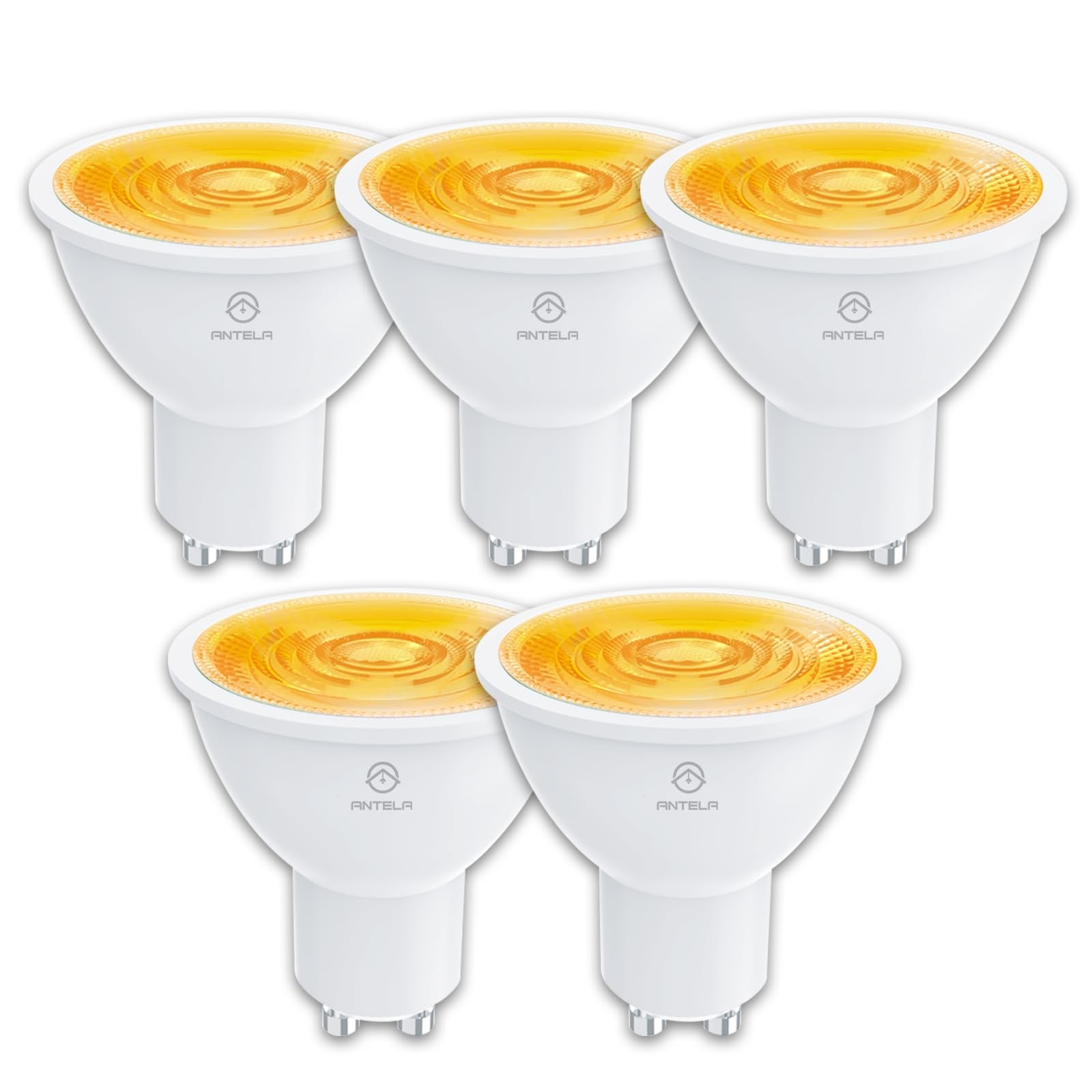Ampoule LED GU10 2,5W blanc chaud 450LM spot encastrable plafond