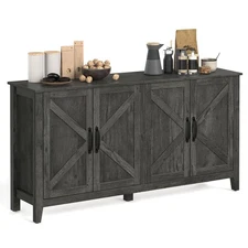 LIRY Collection - Storage Cabinet, Buffet Cabinet, Sideboard, Credenza, with ...