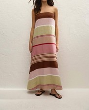 Faithfull The Brand Yolina Maxi Dress Size S