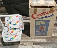 VTG 1988 Kanga Rocka Roo Century Rocker Baby Carrier Doll Seat OG Box Reborn
