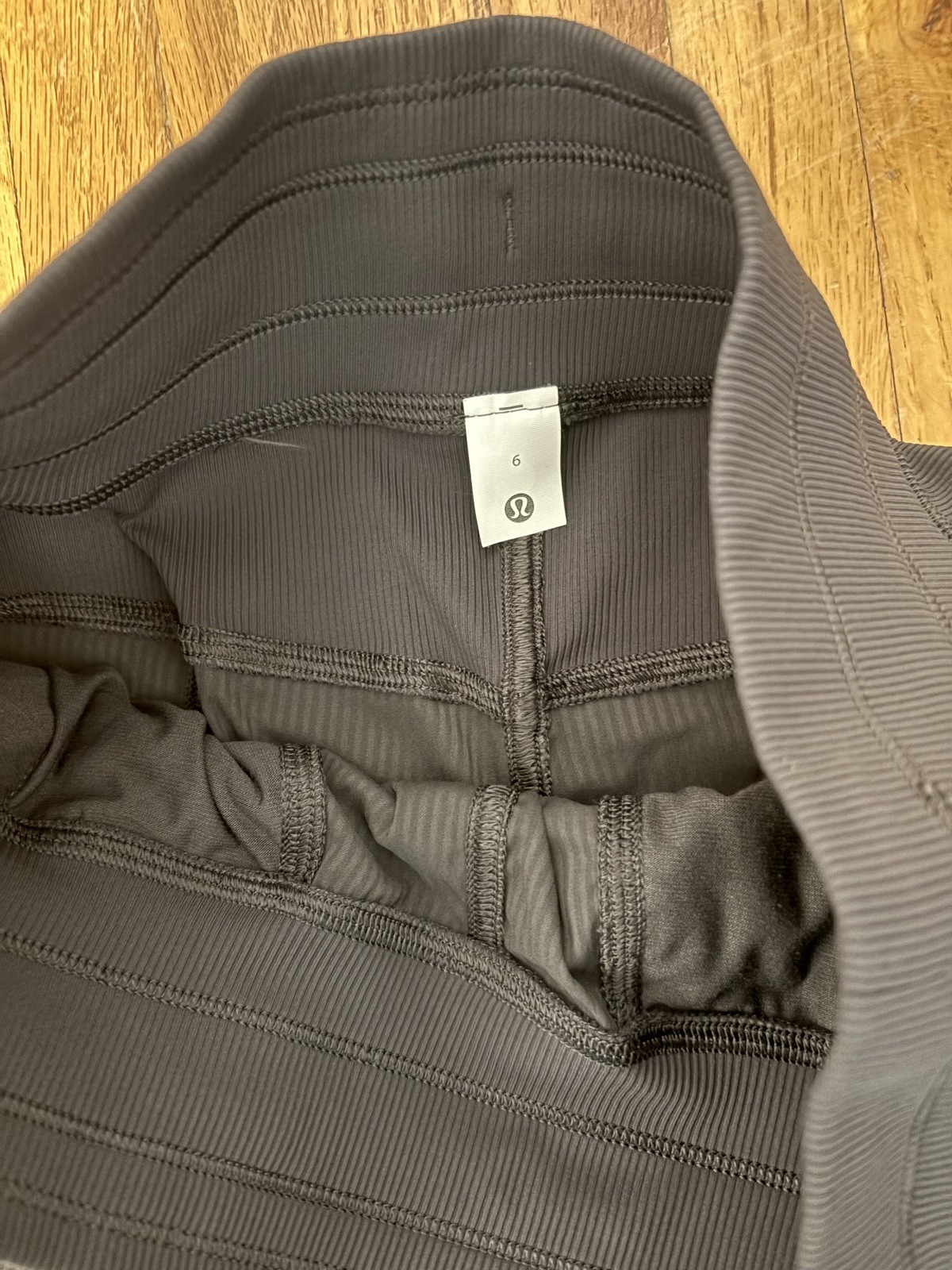 Lululemon Dance Studio Mid Rise Pant Size 6 Full Length Graphite Grey Pre Owned