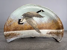 Acrylic Painting Shelf Mushroom Conk By Notable Wildlife Artist Larry Schneider