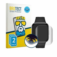 2X Xiaomi Redmi Watch 6 Active Displayfolie Full-Cover Schutz