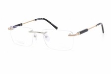 NEW Charriol PC75072 C02 Shiny Silver/Gold 55mm Eyeglasses