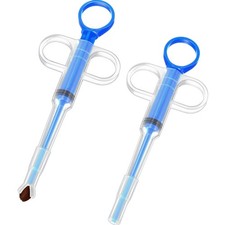 4 Pcs Pet Pill Plunger Popper for Small Cats Dogs Shooter Pet Piller Soft Tip