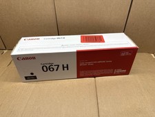 CANON Genuine 067H High Capacity Laser Printer Black Toner Cartridge - New
