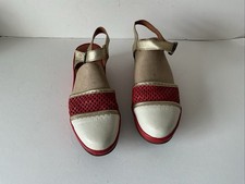 Fly London Low Wedge Shoes/sandals Size 6/39