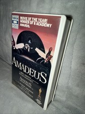 Amadeus Betamax Clamshell 1984 Mozart Film Classic Rare Tape