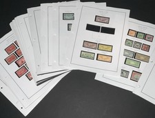 US Airmail & Back Of Book Stamp Collection On Scott Album Pages