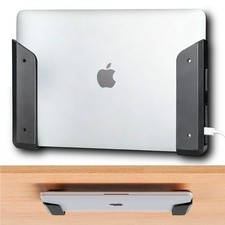 Under Desk Laptop Mount, Wall Laptop Holder  Computer Bracket Shelf  Dual L...