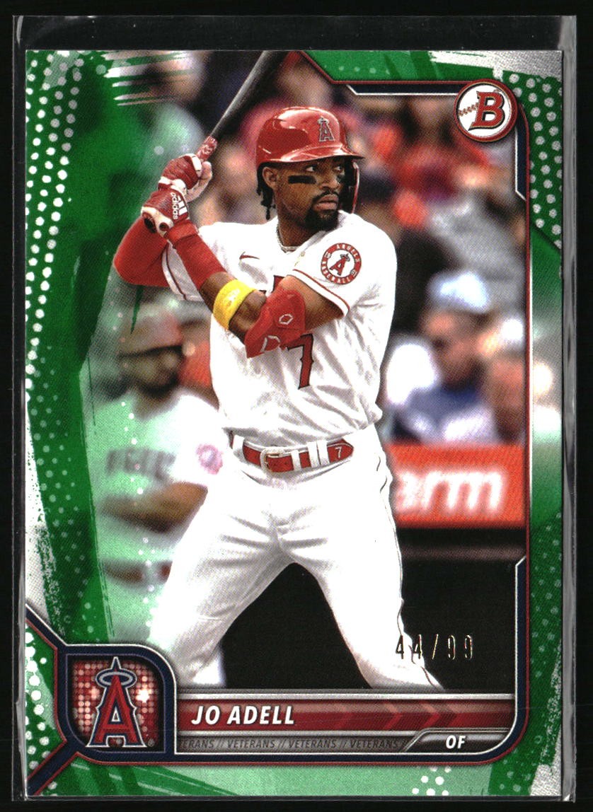 2022 Bowman - Green Pattern #85 Jo Adell #/99