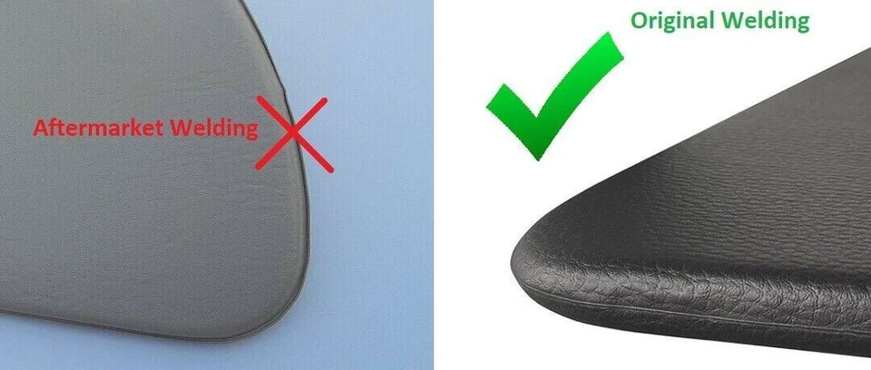 Fits For Mercedes Pagode w113 250 sl 280 SL Sunvisor Set Black - Image 4 of 4