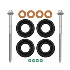Kit de sello de inyector diésel con pernos de abrazadera de inyector para Ford Transit Mk7 2.2 TDCi