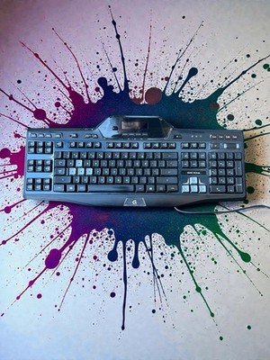 Logitech G510s Wired Gaming Keyboard, Back Lit Key Board, Customizable Hot Keys