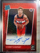 2021-22 donruss optic corey kispert auto