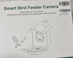 Smart Bird Identification Feeder with Camera 