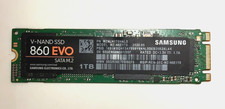 SAMSUNG 860 EVO MZ-N6E1T0 1TB SATA M.2 Internal Solid State Drive Used