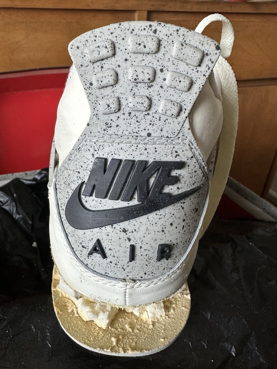 air jordan 4 1989年製 Size 10 - Air Jordan 4 OG 1989 White Cement ( White /black