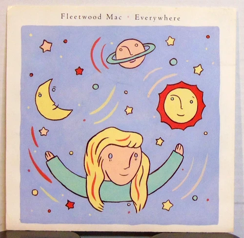 Fleetwood Mac – Everywhere - 1987 Warner Bros. Pop Rock 45 RPM 7" Record + PS