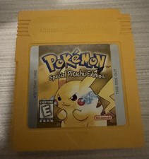 Pokemon Yellow Version Special Pikachu Edition Game Boy Tested New Battery