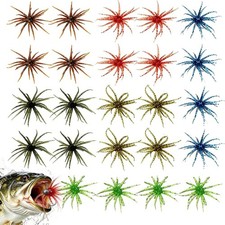 12/24 Pcs Sea Urchin Bait for Bass Fishing Lu...