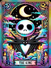 Halloween Skeleton King Diamond Art Kit 12 x 16 Inch 5D Craft