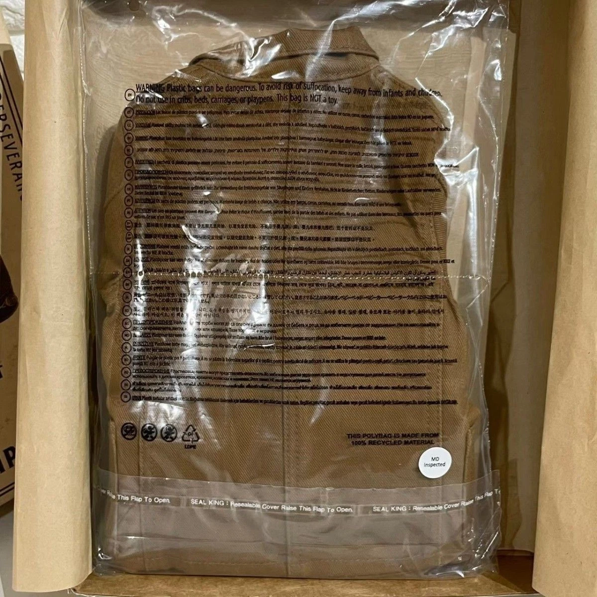 RRL Saleman Sample Miniature Unused Chore Coat Limited to 200 Work Jacket Double - product detail image 3
