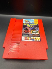 Super Games NES 143 In-1 Entertainment System Multi-Cart Red