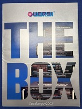 Brochure vendita originale WERSI EX10R EX20 - La scatola