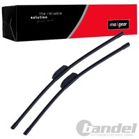 Maxgear 2X Flachbalkenwischblatt SET 600Mm 530Mm Vorne Passend FüR BMW X5 Chevro
