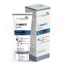 7DAYSNATURAL V-White Cream, Boost Skin Glow, for All Skin Types, 100g