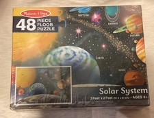 Melissa Doug Solar System 48 Piece 3 X2 Floor Puzzle New Factory Sealed
