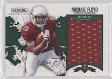 2012 Rookies & Stars Rookie Crusade Green Materials 93/99 Michael Floyd #3 fm0