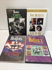 The Beatles DVD Lot Let It Be Limited Ed First US Visit Hard Days Night Rutles 2