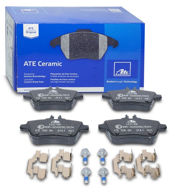 ATE BremsbelÄGe MERCEDES-BENZ X156 A-KLASSE W176 B-KLASSE W246 W242 Cla C117-image