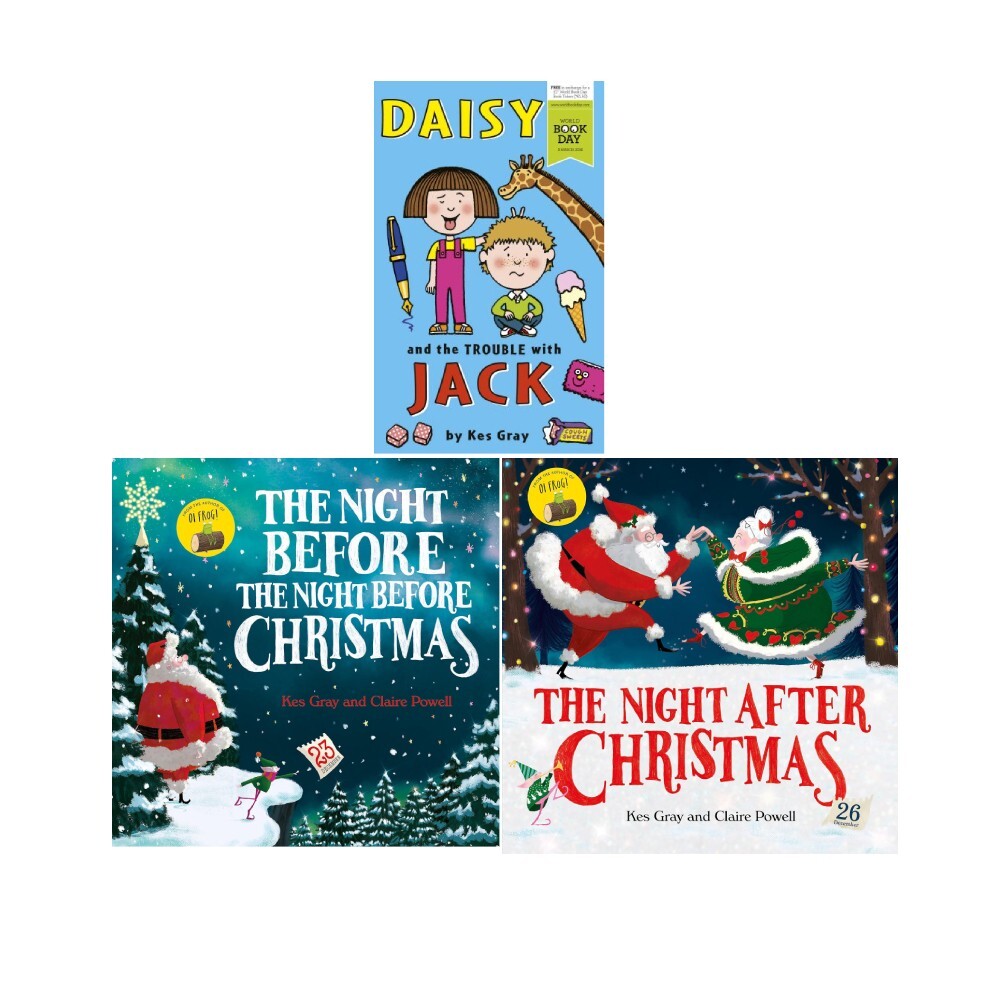 Kes Gray Collection 3 Books Set (Daisy and the Trouble, Night After Christmas) - Image 3