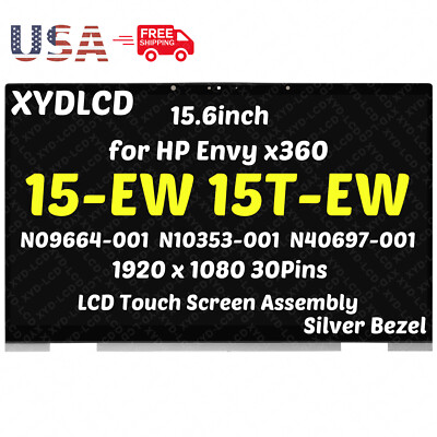for HP ENVY x360 15-EW0020NN 15-EW0020TU 15-EW0021NN LCD Touch Screen Assembly