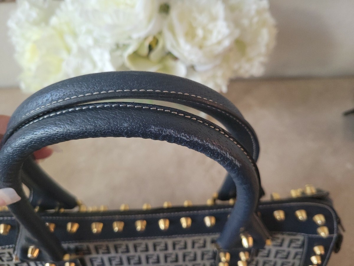 Authentic Fendi Handbag Studs and Monogram Rare LIMITED Authentic Fendi Handbag Studs and Monogram Rare LIMITED