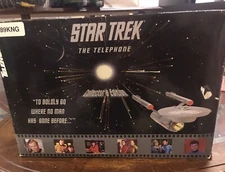Rare Telemania Star Trek USS Enterprise Telephone 1994. Discontinued