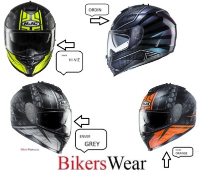 HJC IS-17 Motorcycle/ Motorbike Full Face Is17 helmet Exclusive to
