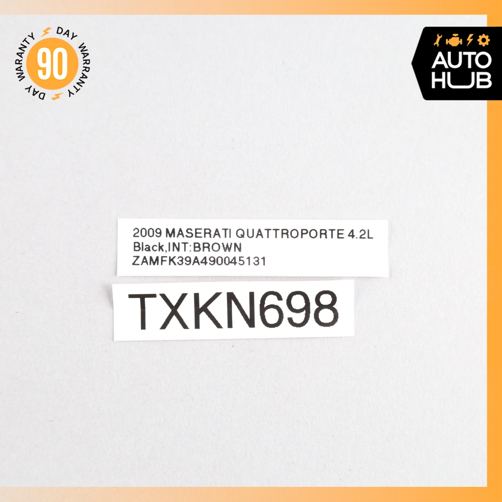 03-19 Maserati Quattroporte GranCabrio M145 Steering Column Switch 188224 OEM