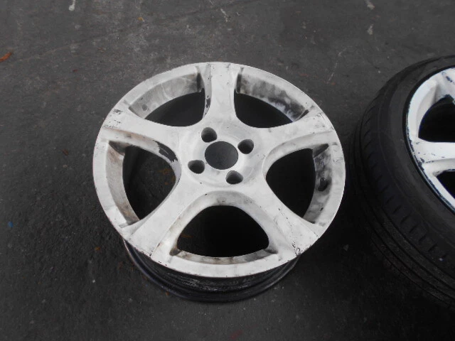 Alufelgen Radsatz MAM 7,5J x 16 ET37 Sommerreifen 195/45 16 Zoll 84V Toyo 5mm - Bild 3 von 4